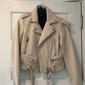 Zara BNWT Leather Jacket XS